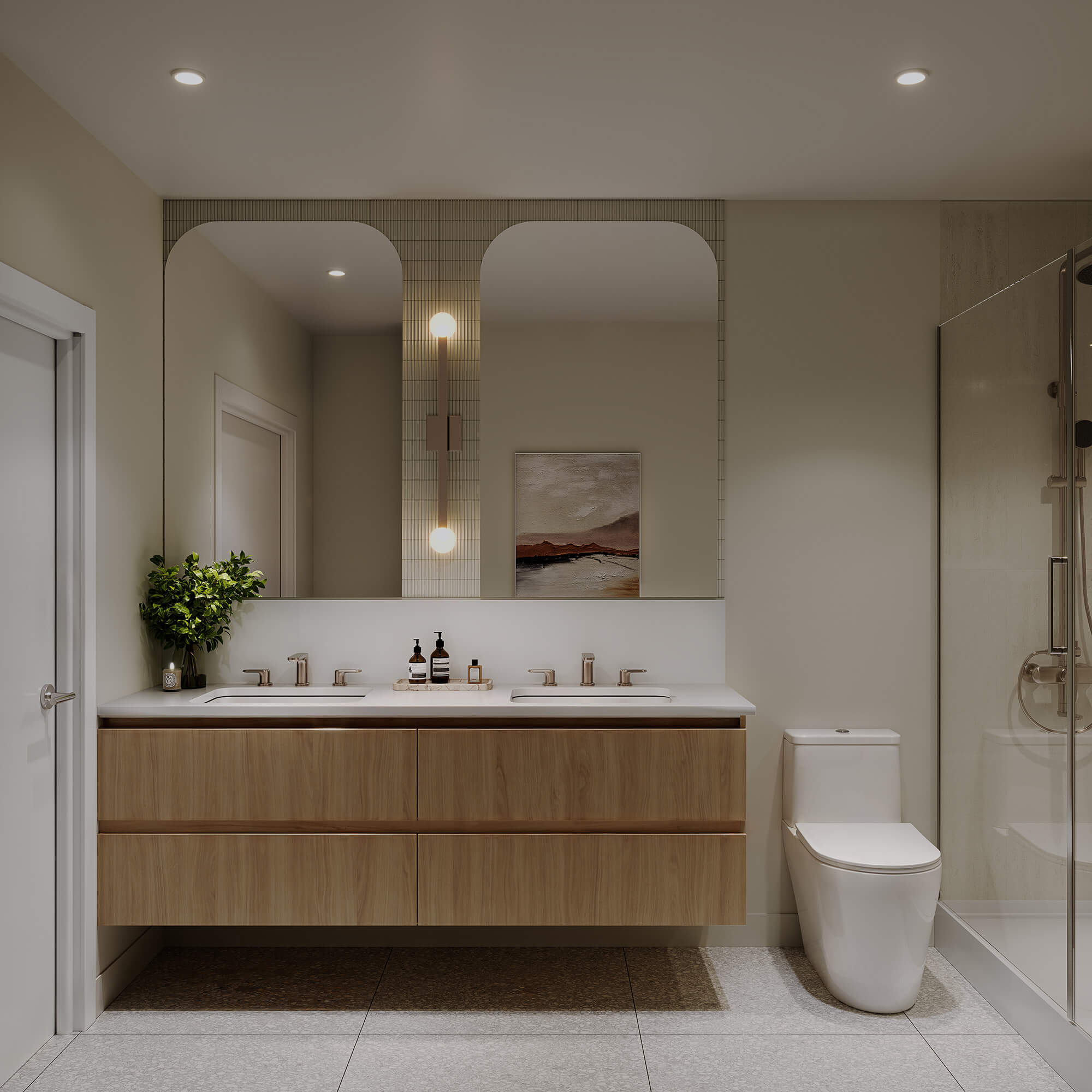 Image of bathroom colour scheme 'Mist'