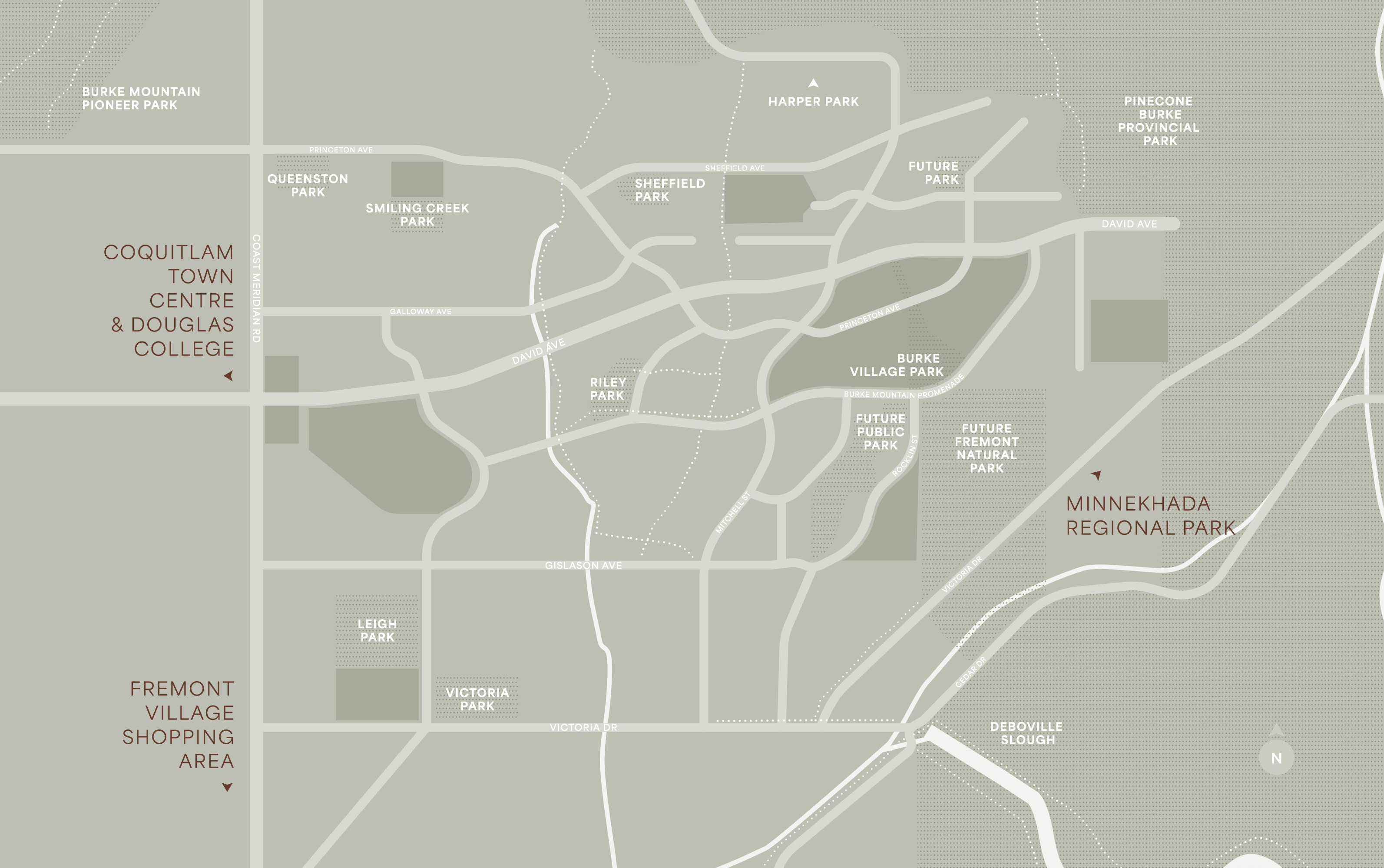 Map of the neighbourhood